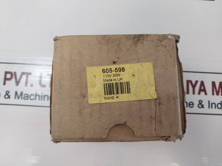 Rs 605-598 Panel Heater 20W 110V