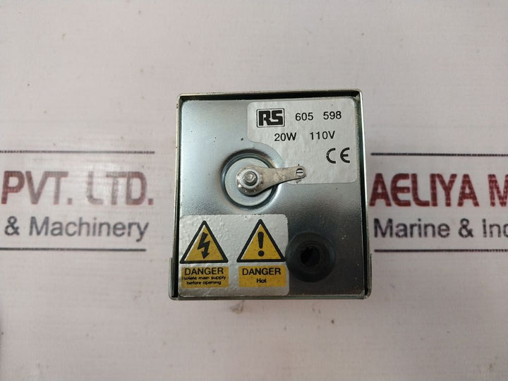 Rs 605 598 Enclosure Heater 110V 20W