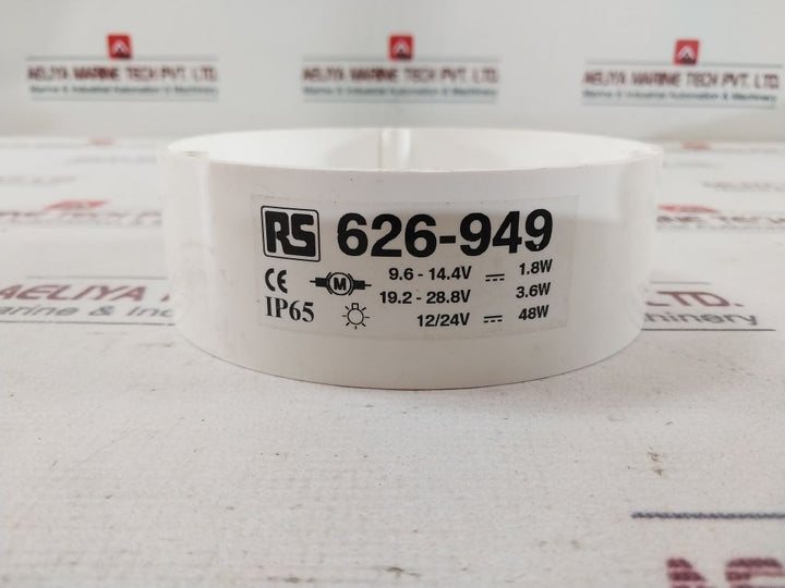 Rs 626-949 Beacon Dome Cover Amber Smooth Ip65