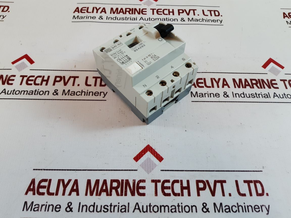 Rs 845-162 residual current circuit breaker
