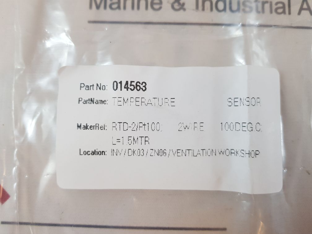Rs 896-8395 temperature sensor