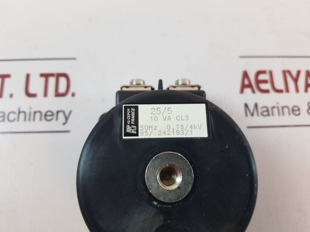 Rs 95/242193/1 Current Transformer Ta 2Gb 25/5A Cl3