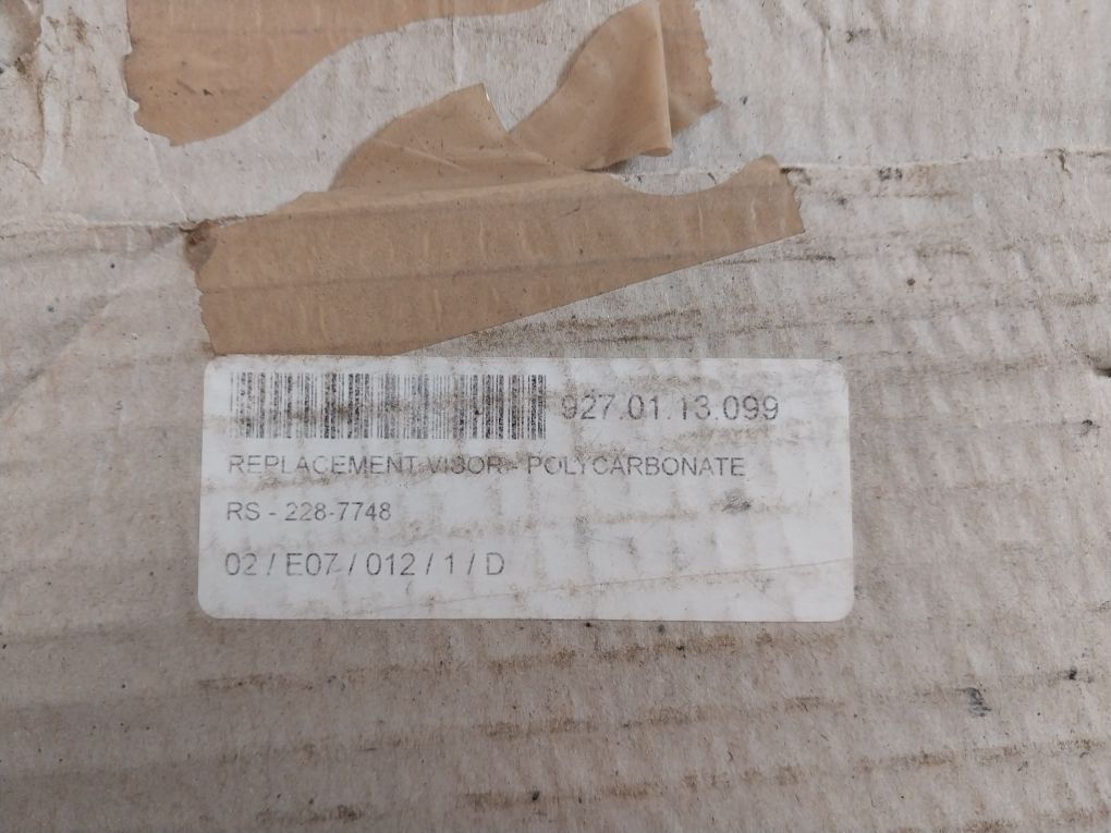 Rs Ana060-130-000 Replacement Visor Polycarbonate