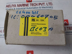Rs Components 282-1528 Switch-disconnector