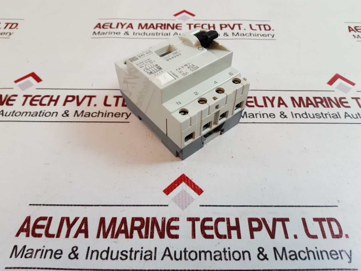 Rs Components 845-162 Residual Current Circuit Breaker