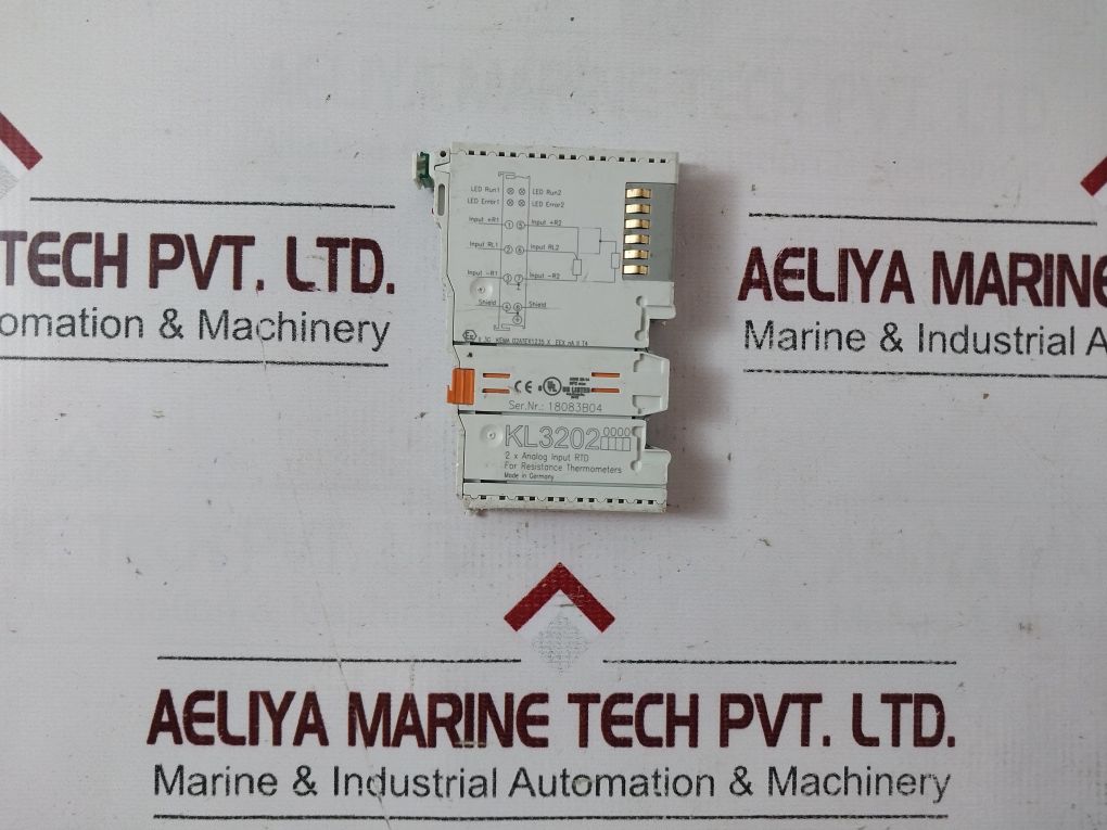 Rs Kl3202 2X Analog Input Rtd Terminal Module
