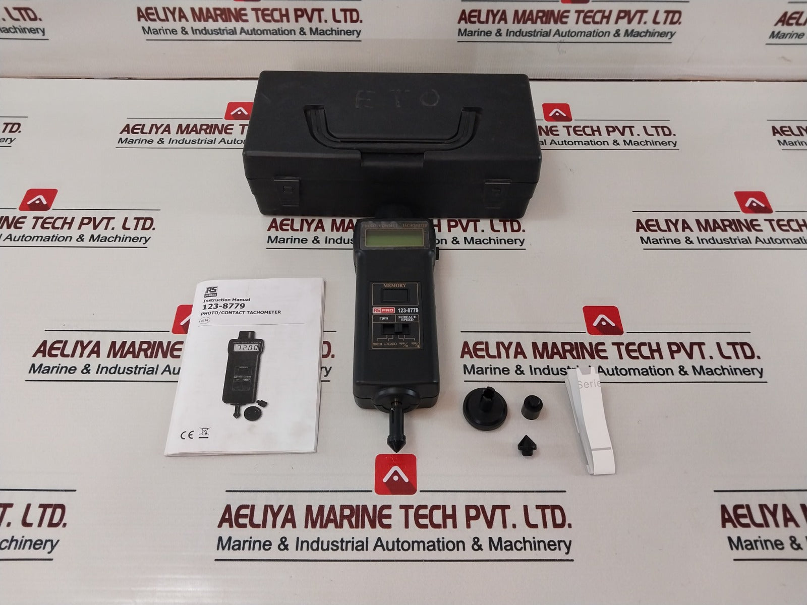 Rs Pro 123-8779 Photo/Contact Tachometer