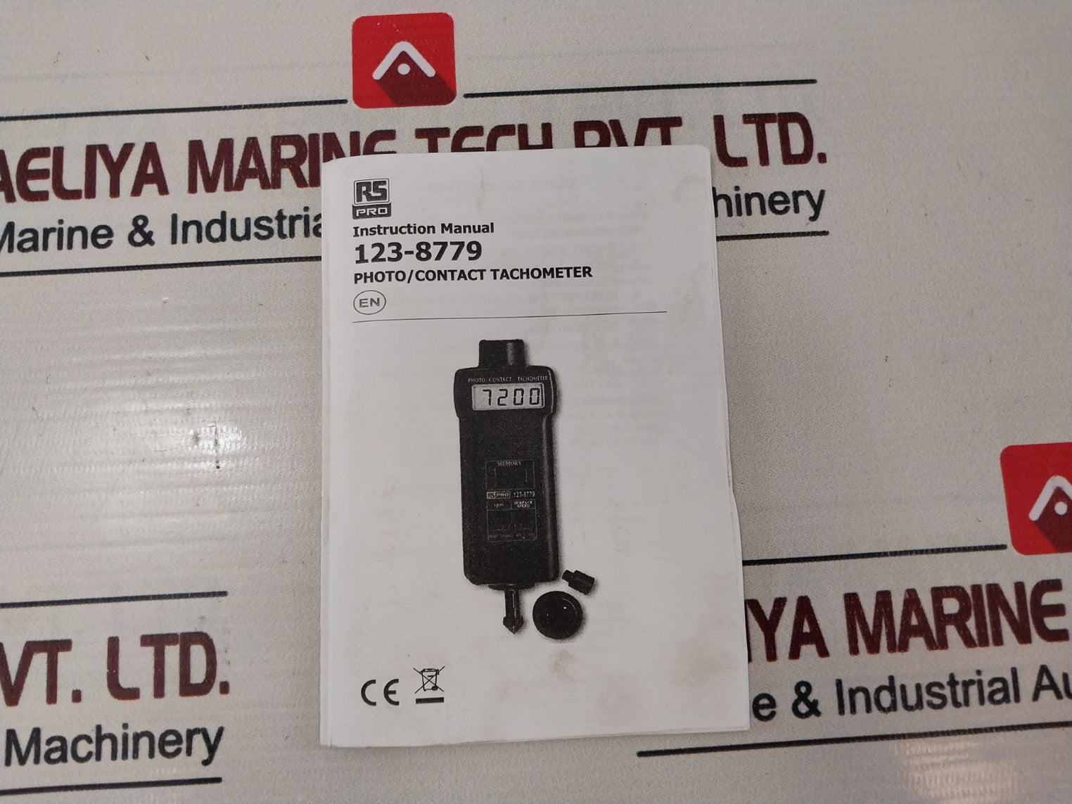 Rs Pro 123-8779 Photo/Contact Tachometer