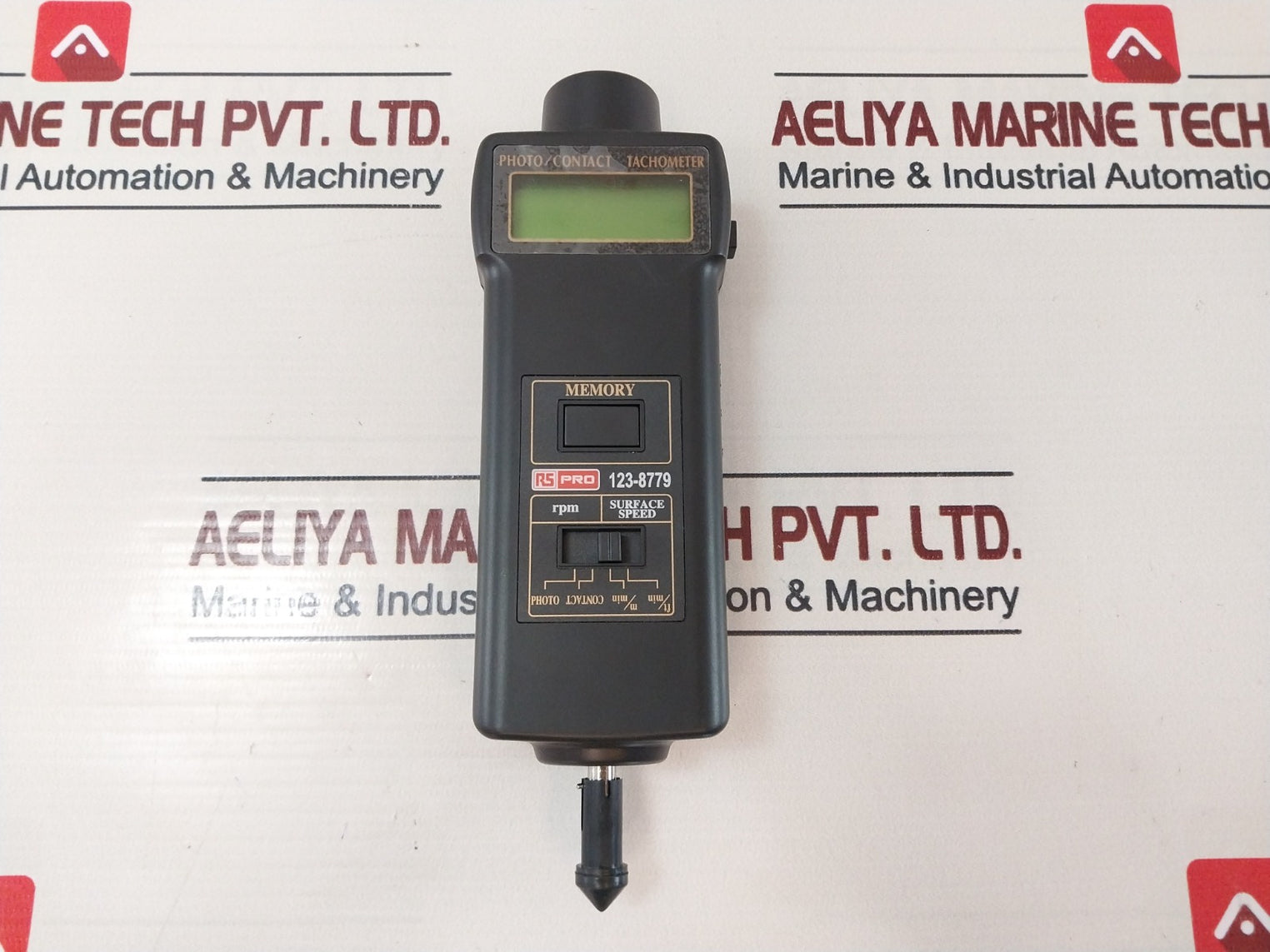 Rs Pro 123-8779 Photo/Contact Tachometer