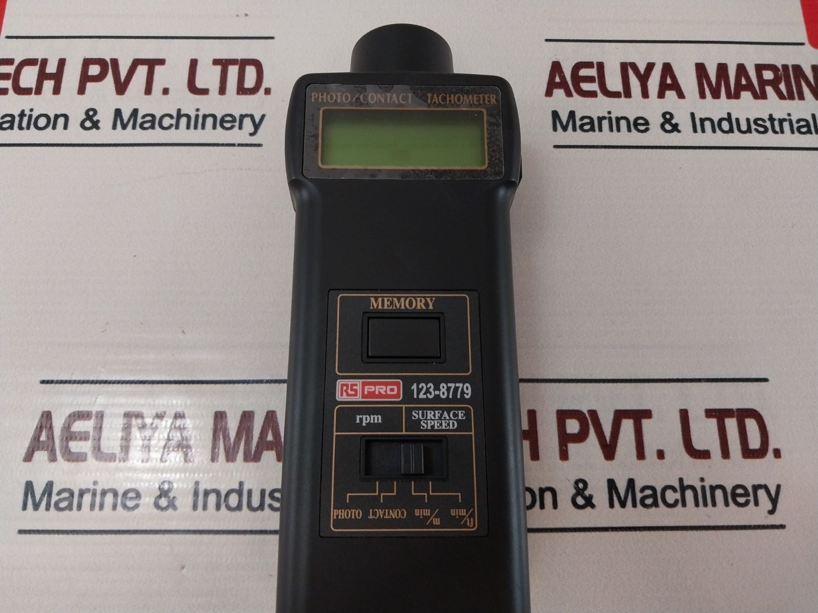 Rs Pro 123-8779 Photo/Contact Tachometer