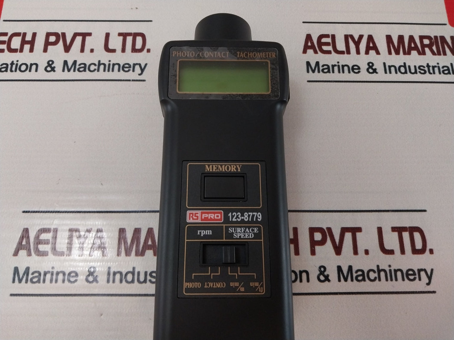 Rs Pro 123-8779 Photo/Contact Tachometer