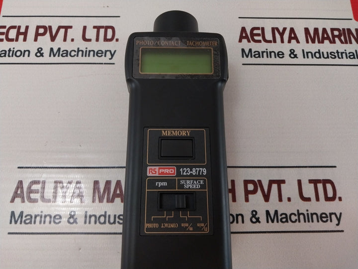 Rs Pro 123-8779 Photo/Contact Tachometer