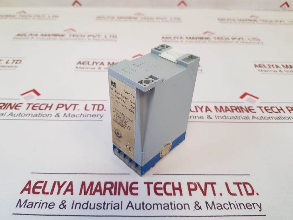 Rs Rso 2003-115(A) Safety Relay 226-3708