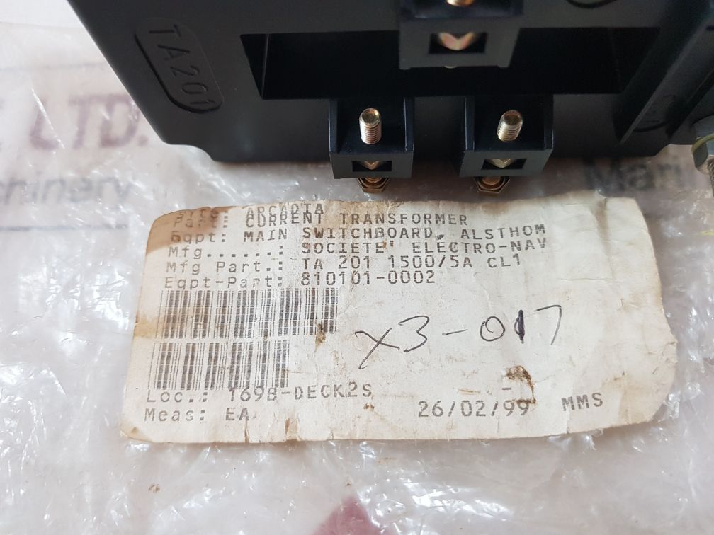 Rs Ta201 Current Transformer 1500/5