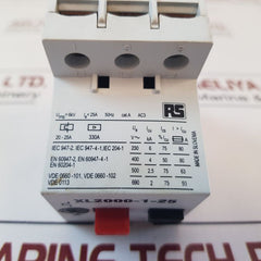 Rs Xl2000-1-25 Motor Protection Circuit Breaker
