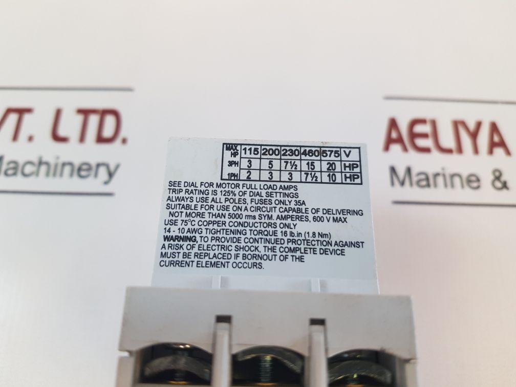 Rs Xl2000-1-25 Motor Protection Circuit Breaker
