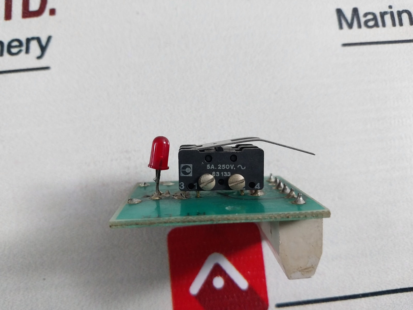 Crouzet Rt-ltk Printed Circuit Board 5A 250V Ac