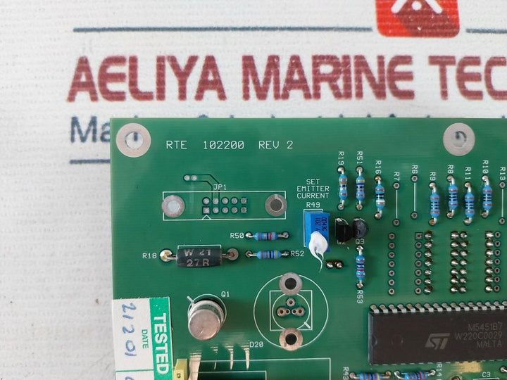Rte 102200 Main Printed Circuit Board Rev 2