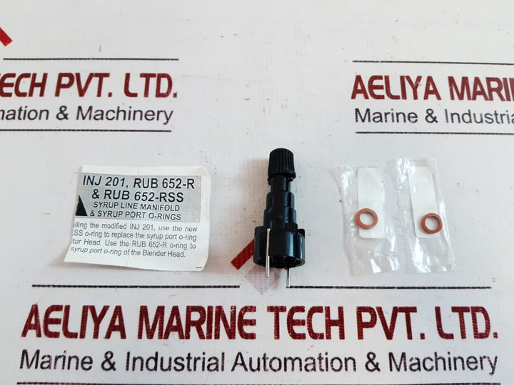Inj 201, Rub 652-rss, Rub 652-r Syrup Line Manifold & Syrup Port O-rings
