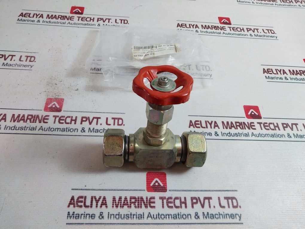 Rubinetterie Industriali S 3000 Straight Steel Union End Valve (Needle)