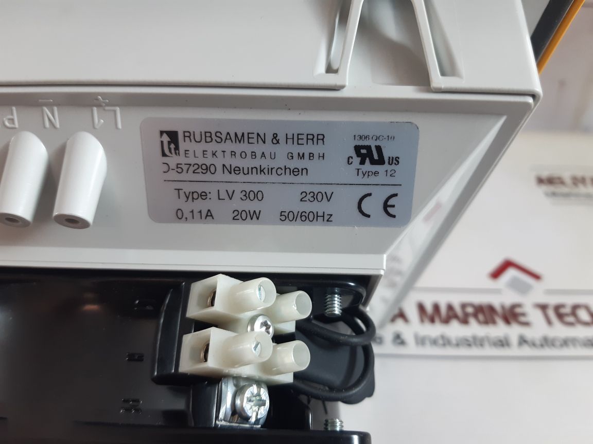 Rubsamen & Herr Lv 300 Filter Fan