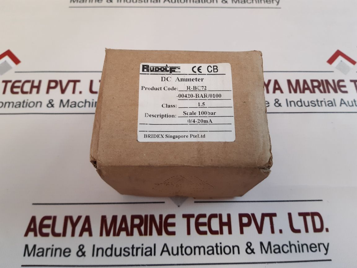 Rudolf R-bc72-00420-bar/0100 Dc Ammeter