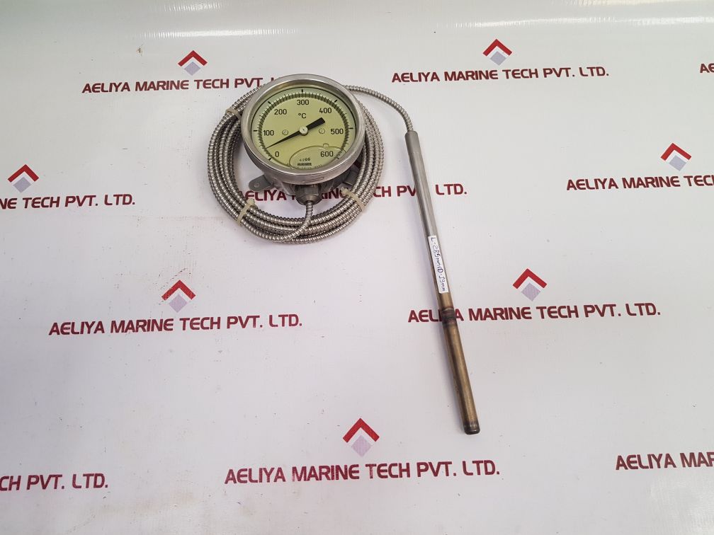 Rueger 0 To 600 °C Thermometer New