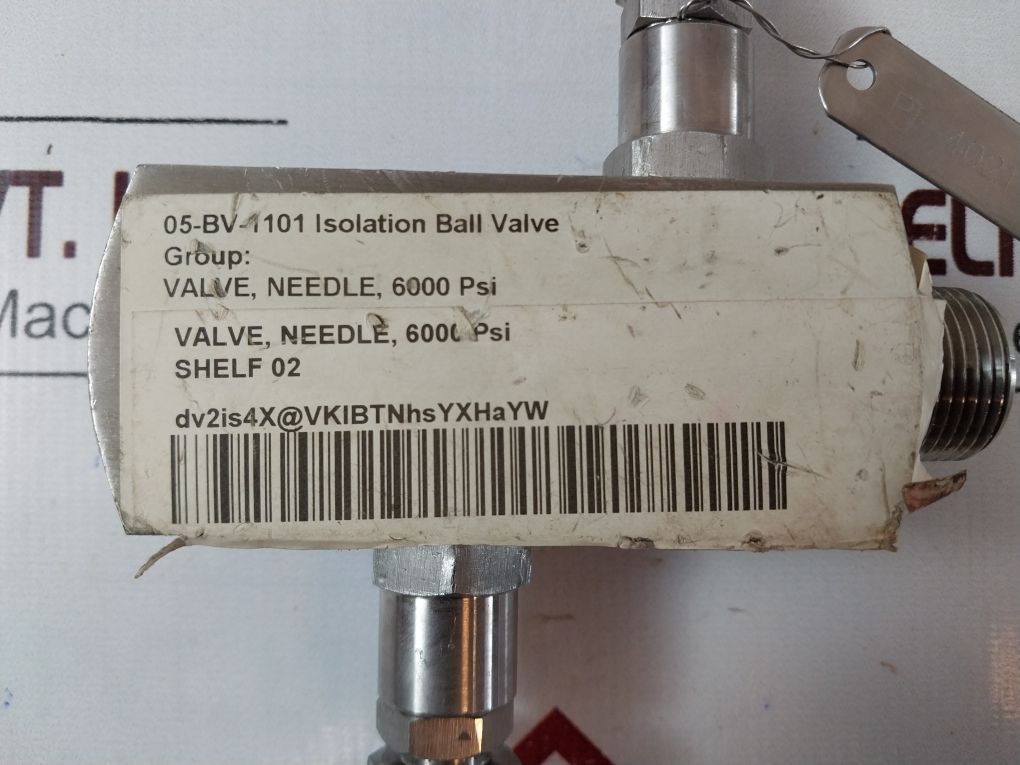 Rueger 6000 Psi Needle Valve