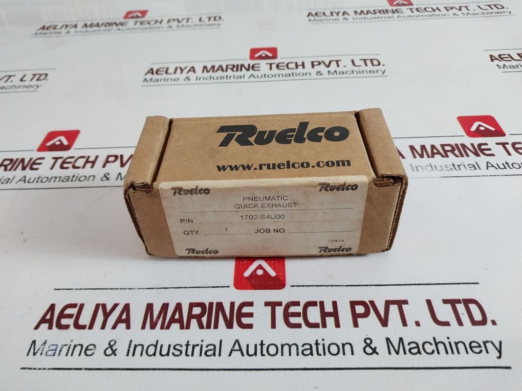 Ruelco 1702 Pneumatic Quick Exhaust Valve 1702-s4U00