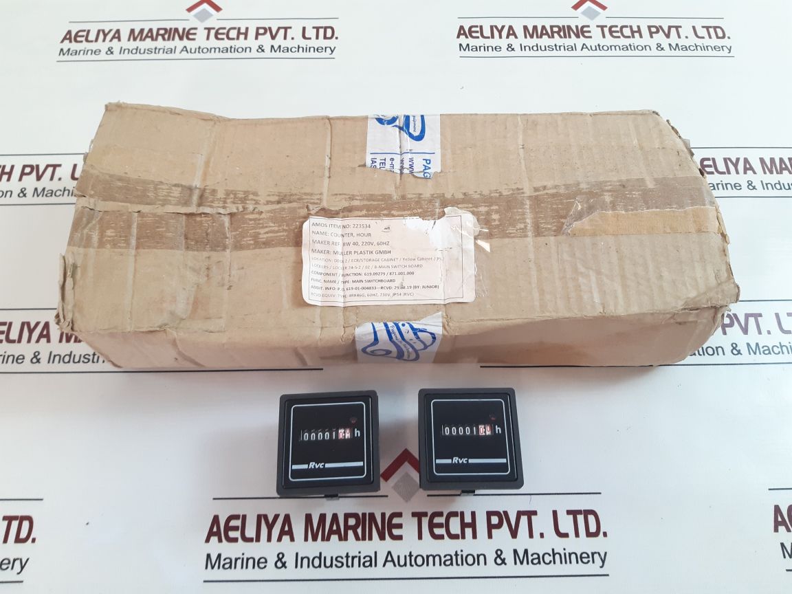 Set Of 5X Rvc 4Rk46G Hour Counter
