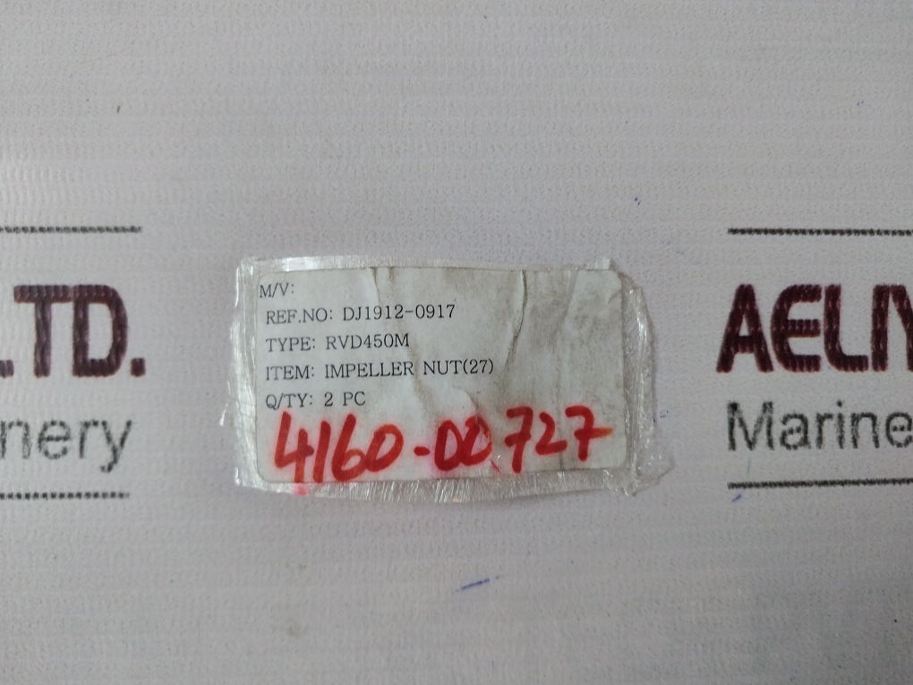 Rvd450M Mech Seal (54-1~54-7) Set