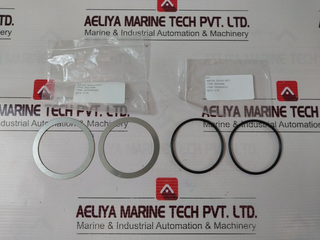 Rvd450M Mech Seal (54-1~54-7) Set