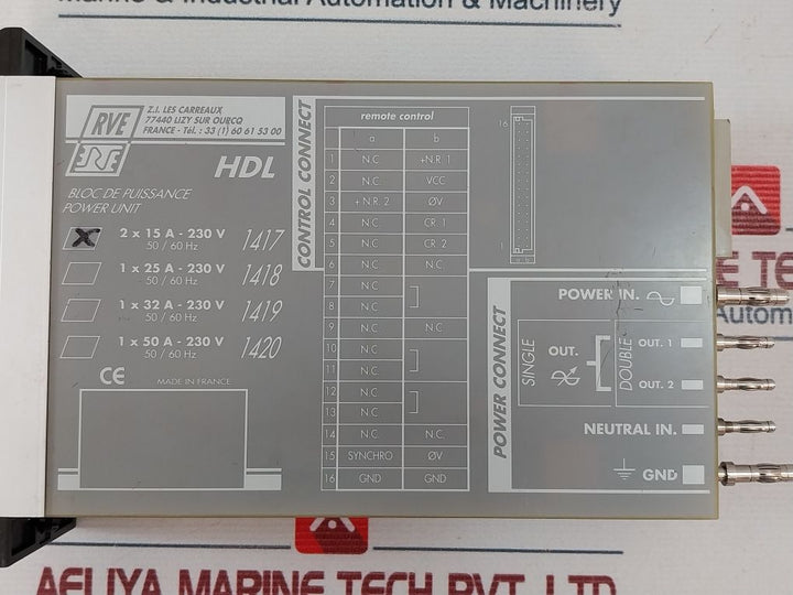 Rve Hdl 15 Power Unit