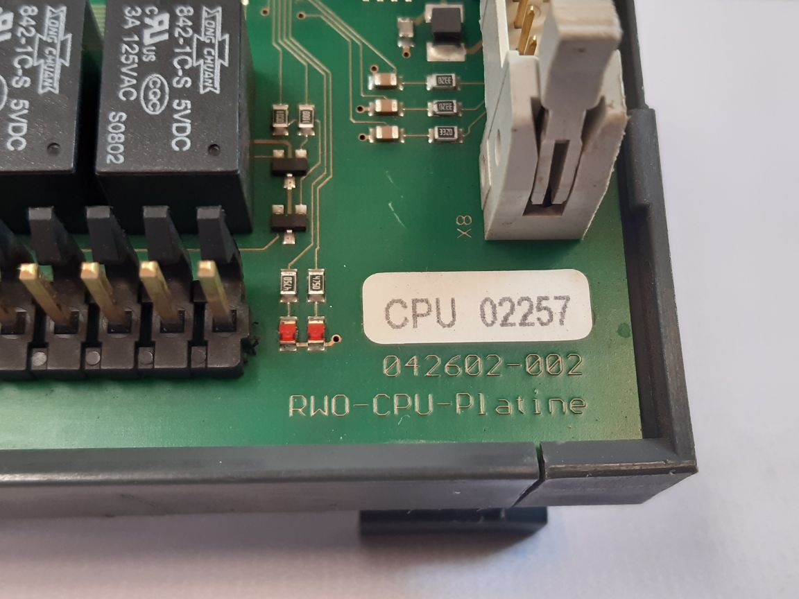 Rwo-cpu-platine 042602-002 Cpu 02257
