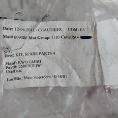Rwo 250 0203 Ep6 Spare Parts Kit