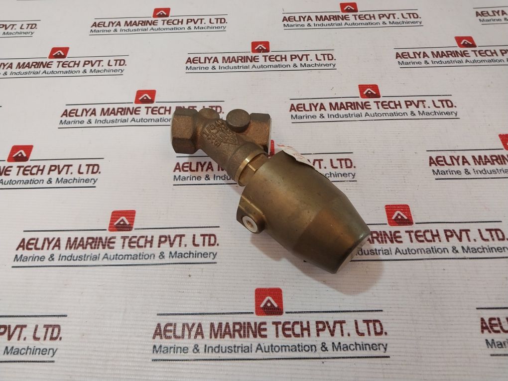 Rwo Dn20 Pn16 Pneumatic Brass Angle Seat Piston Valve 593 6002 00