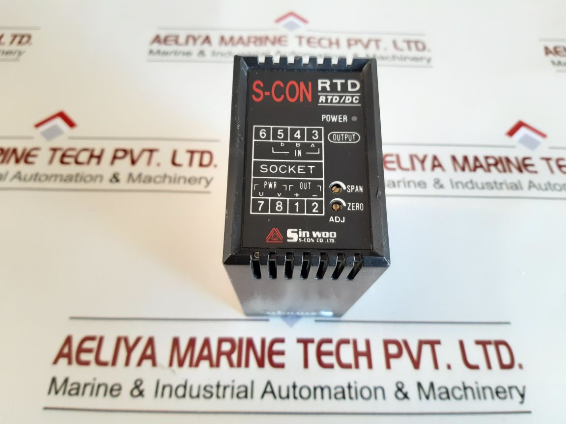 Sin Woo S-con Rtd/Dc Signal Converter
