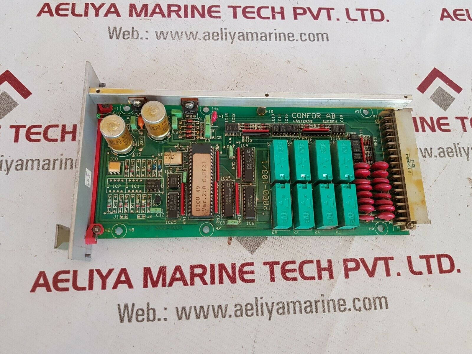 Confor stalectronic 2000 1891 714 2000-103/1 pcb card d9.2