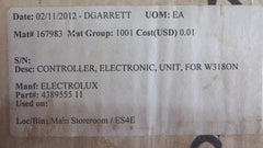 Electrolux 438955511 controller electronic unit