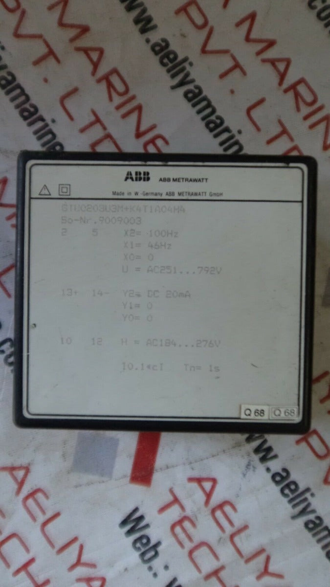 Abb metrawatt gtu0203u3m+k4t1a04h4