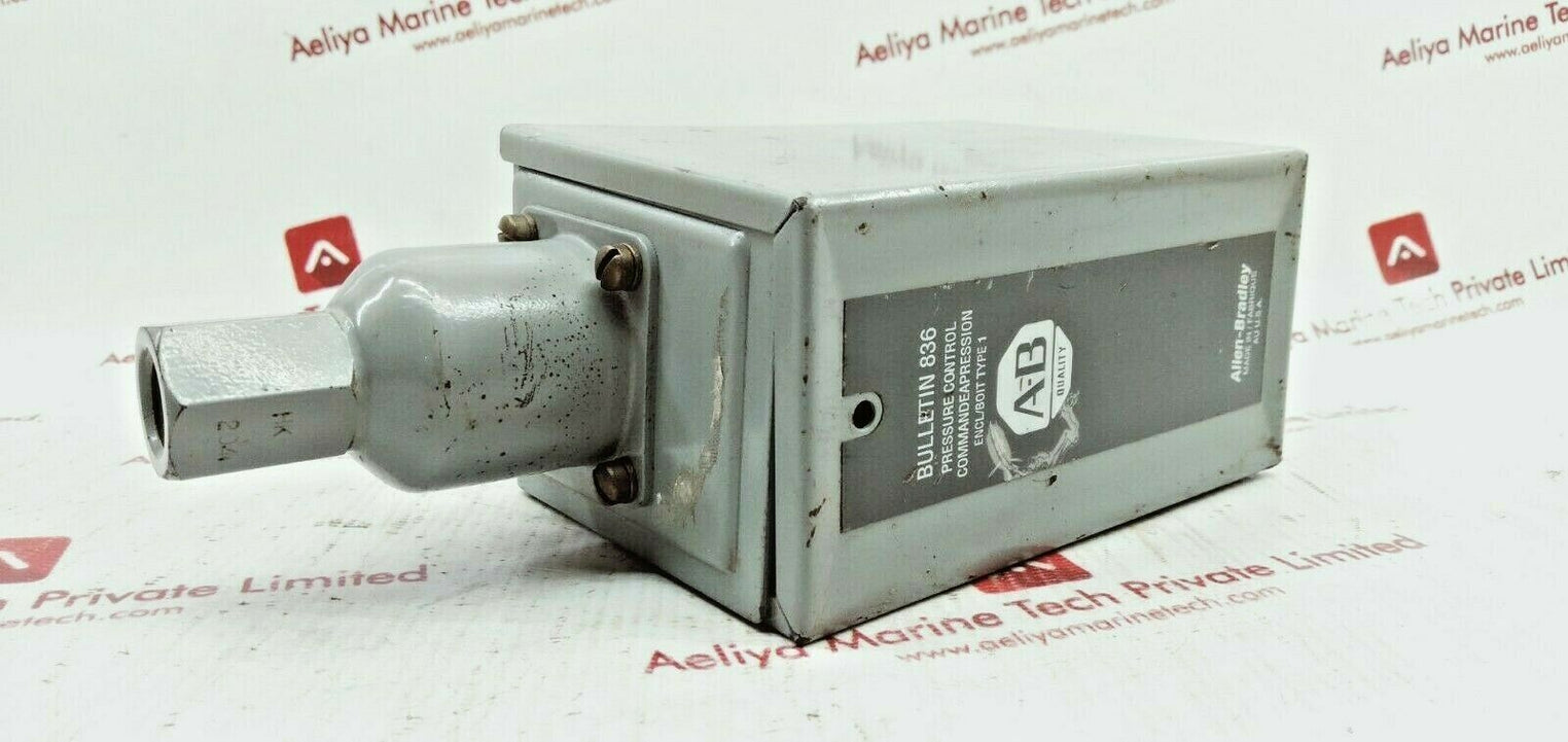 Allen-Bradley bulletin 836 pressure control commandeapression
