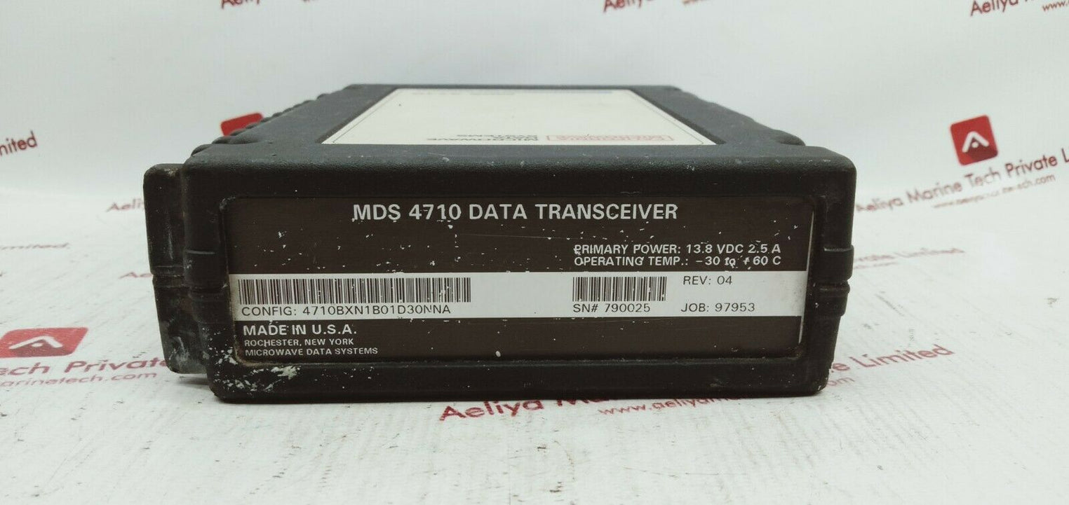 Mds 4710 data transceiver 4710bxn1b01d30nna