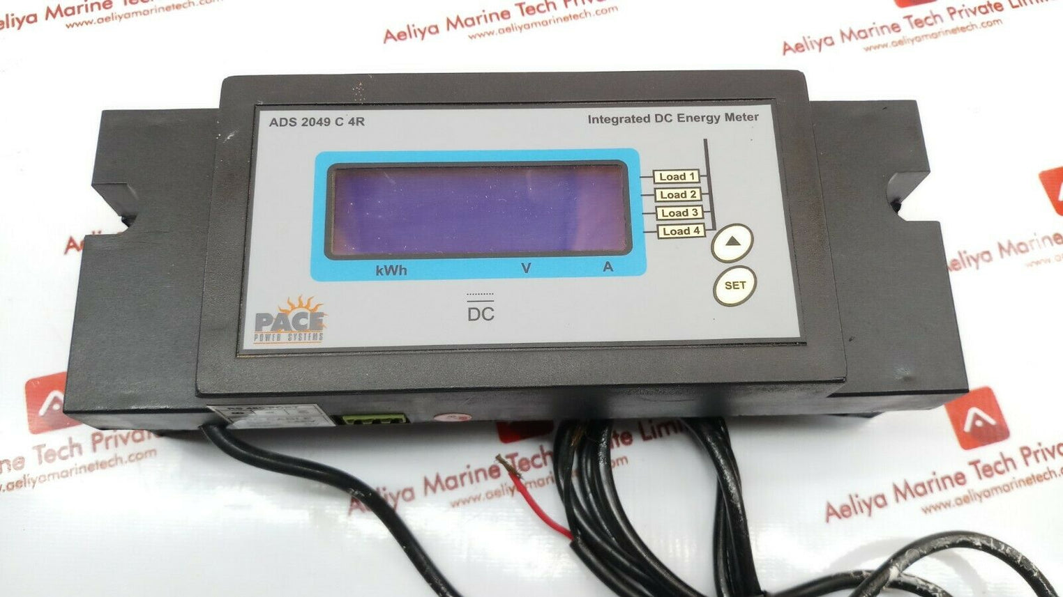 Pace ads 2049 c 4r integrated dc energy meter 36-58 VDC