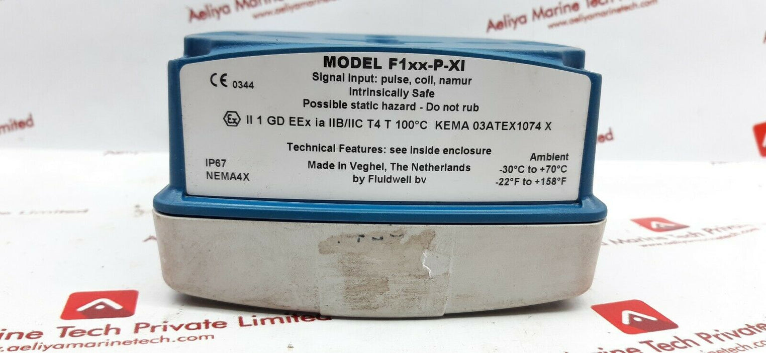 Fluidwell f1xx-p-xi flow rate controller