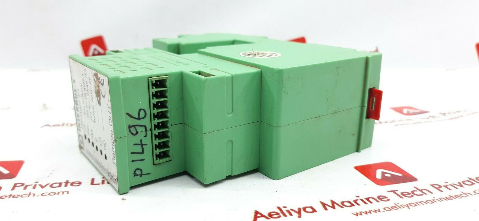 Phoenix contact interbus terminal block ibs st 24 bkm-t
