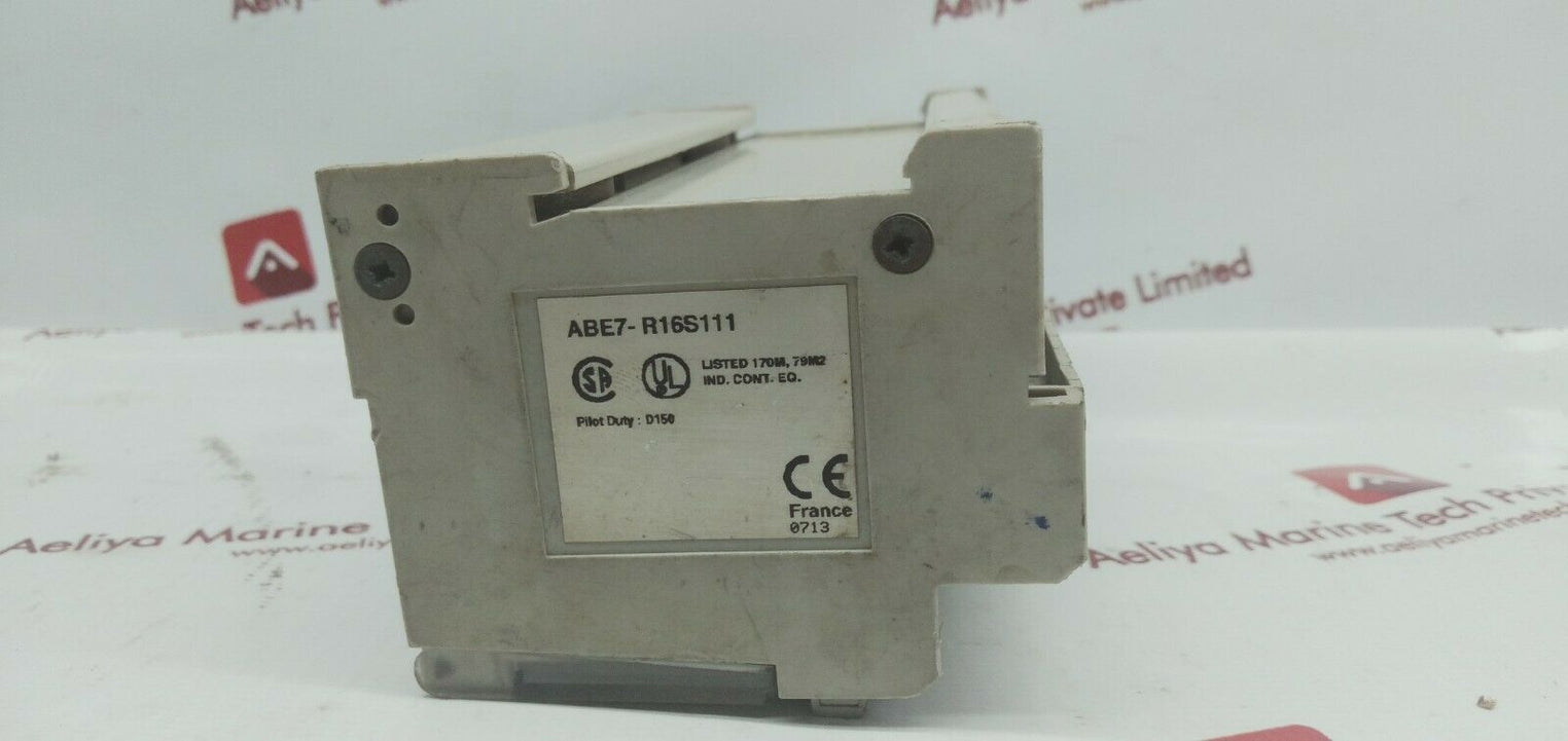 Telemecanique abe7-r16s111 output relay