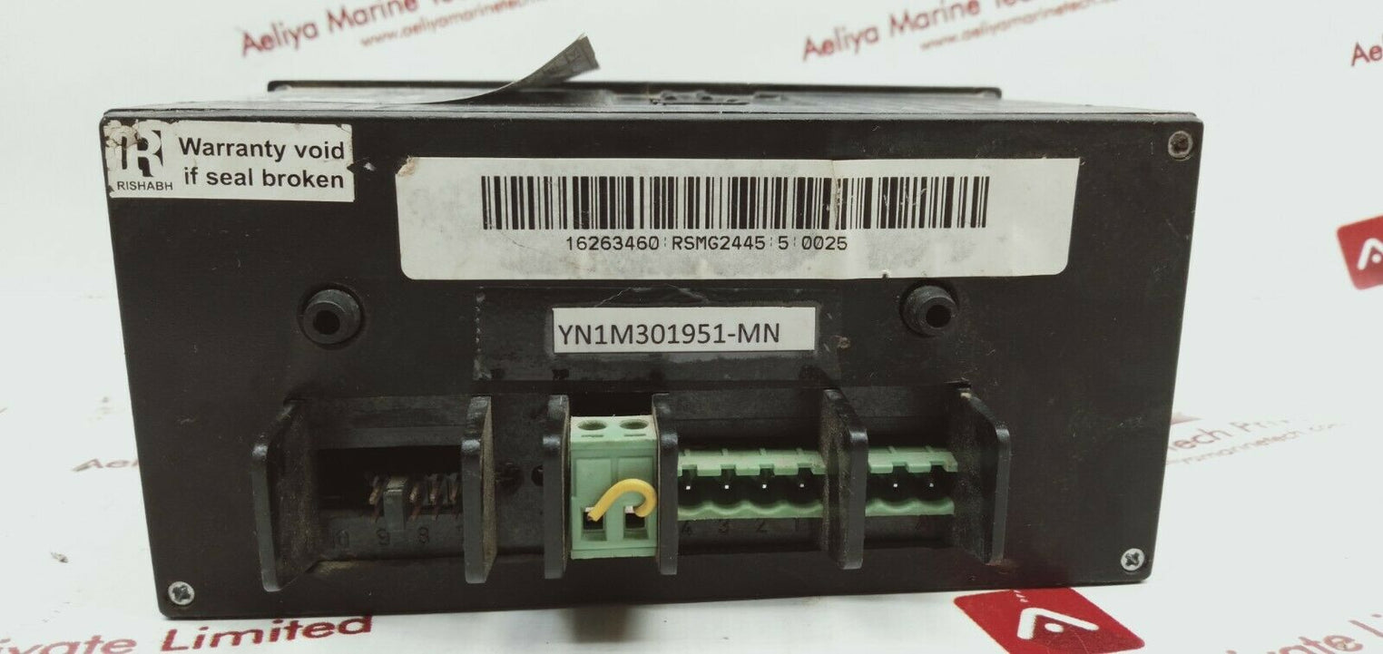 Rishabh dpm 72x144 4 1/2 digital panel meter