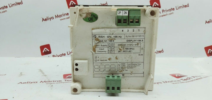 Rish dpm 196hz frequency meter