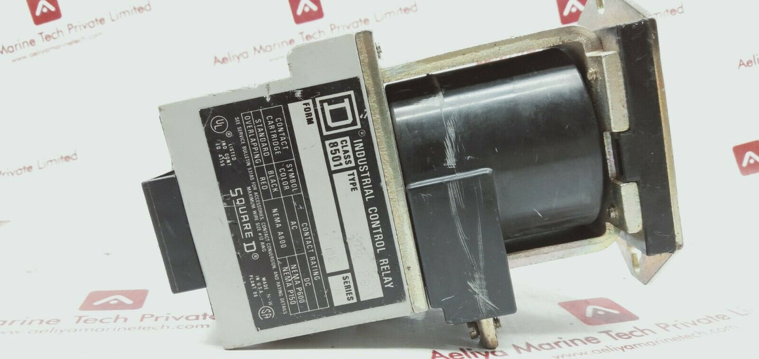 Squared 8501 xdo-20 industrial control relay