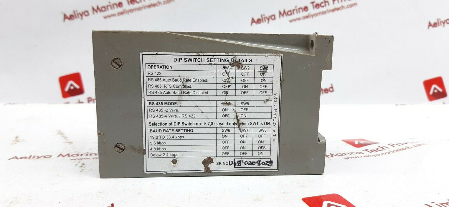 San telequip sc04 u ed-7060 48vdc